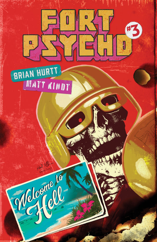 FORT PSYCHO #3 COVER C RAUL ALLEN VARIANT