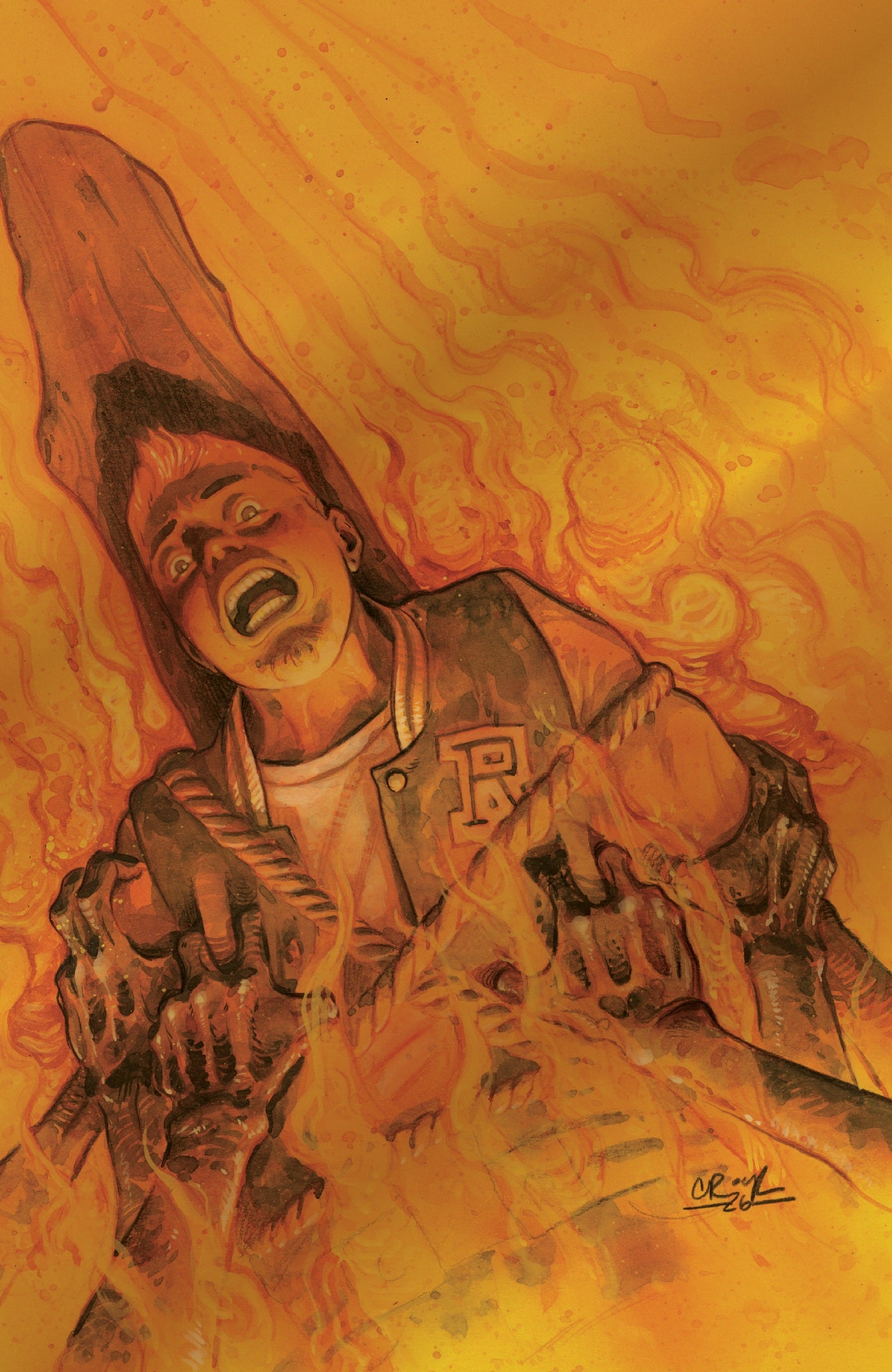 Archie in Hell #1 Cover F Tyler Crook Foil Variant