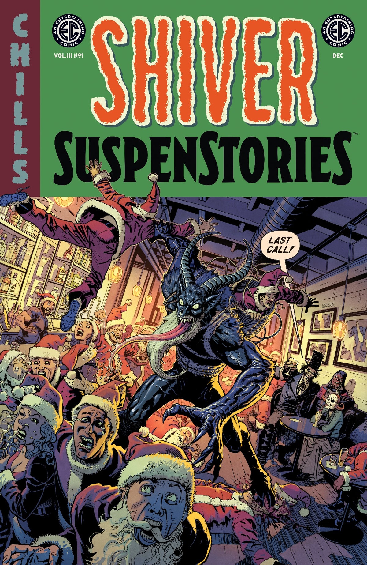 EC Shiver SuspenStories 3 #1 Cover A Dustin Weaver