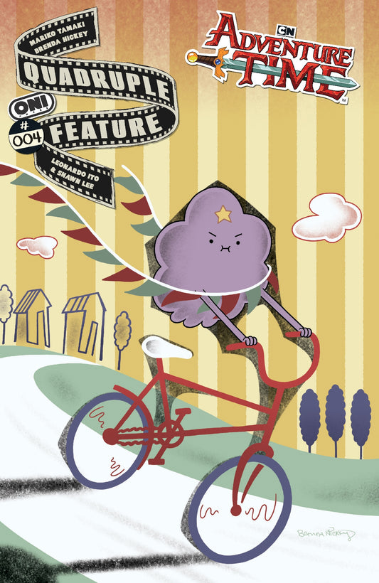 ADVENTURE TIME QUADRUPLE FEATURE #4 COVER A BRENDA HICKEY