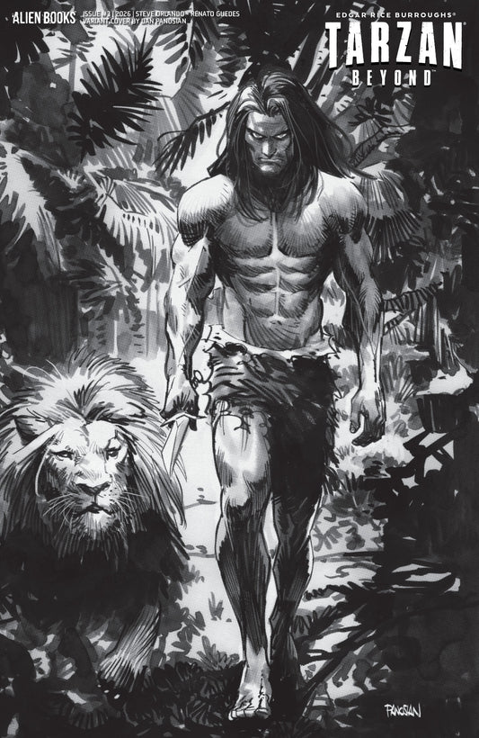 Tarzan Beyond #3 Variant D (Panosian B&W)
