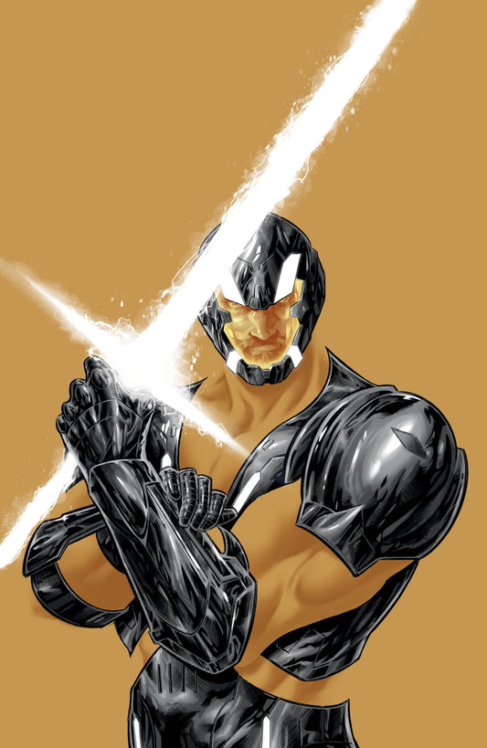 X-O Manowar: Black, White & Gold #1 Variant C (Fajardo Full Art)