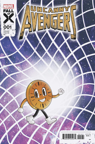 Uncanny Avengers Vol 4 #1 Romy Jones Miss Minutes Variant Cover