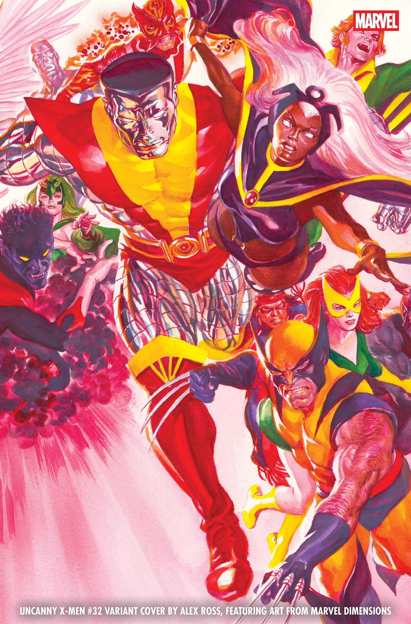 UNCANNY X-MEN #32 ALEX ROSS MARVEL DIMENSIONS VARIANT
