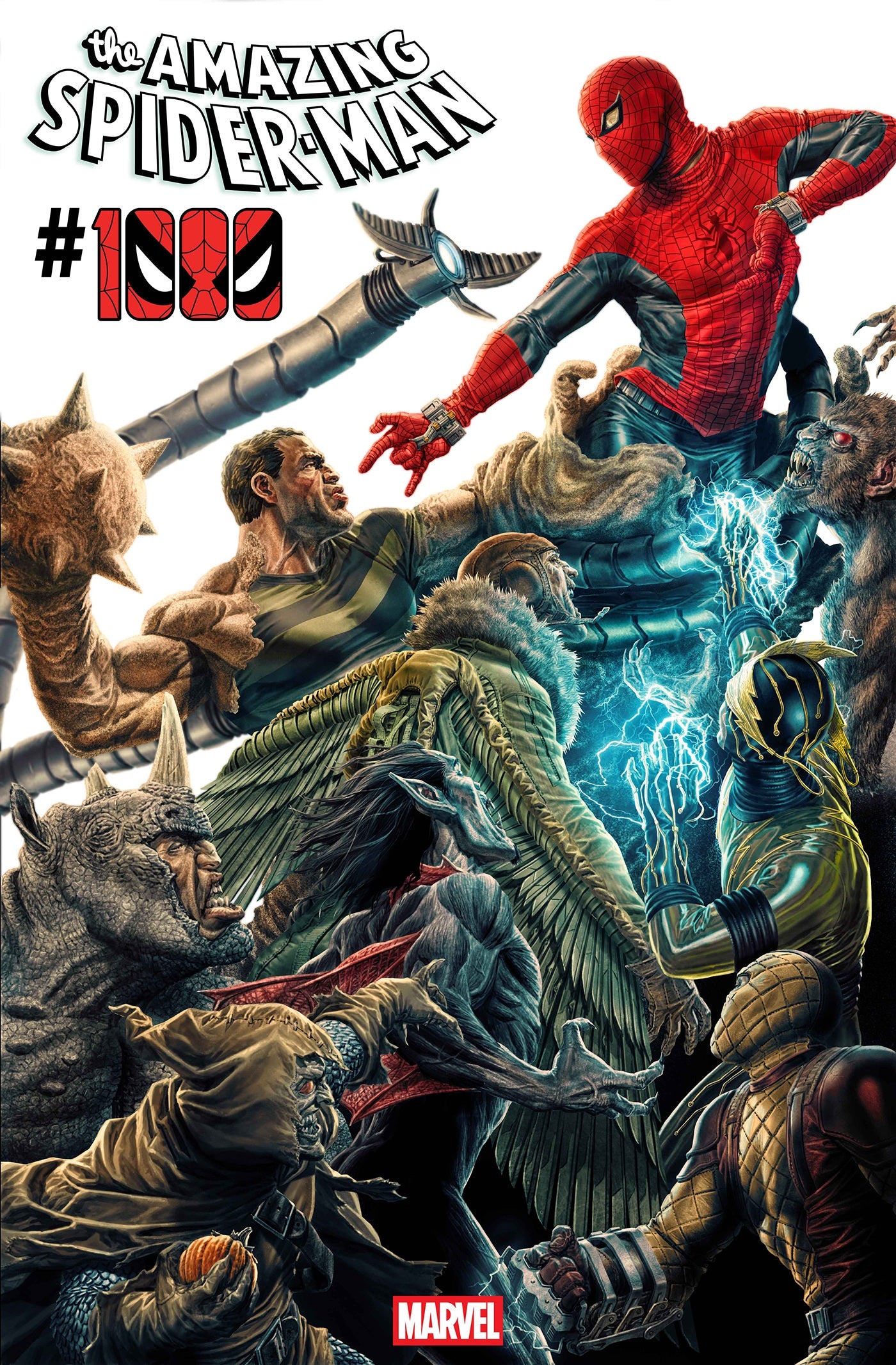 AMAZING SPIDER-MAN #1000 LEE BERMEJO AMAZING VISIONS VARIANT