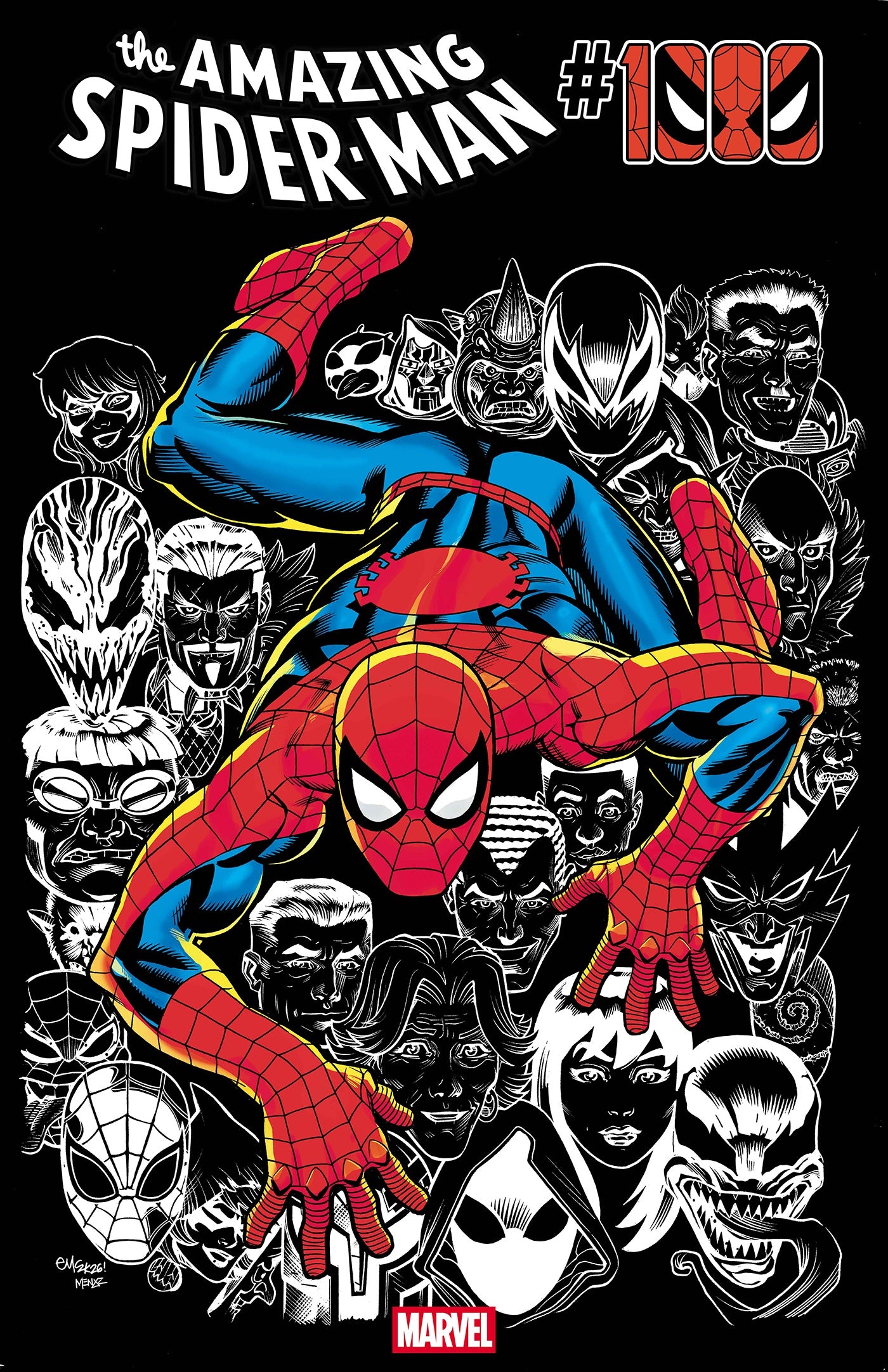 THE AMAZING SPIDER-MAN AMAZING SPIDER-MAN #1000 ED MCGUINNESS FOIL VARIANT