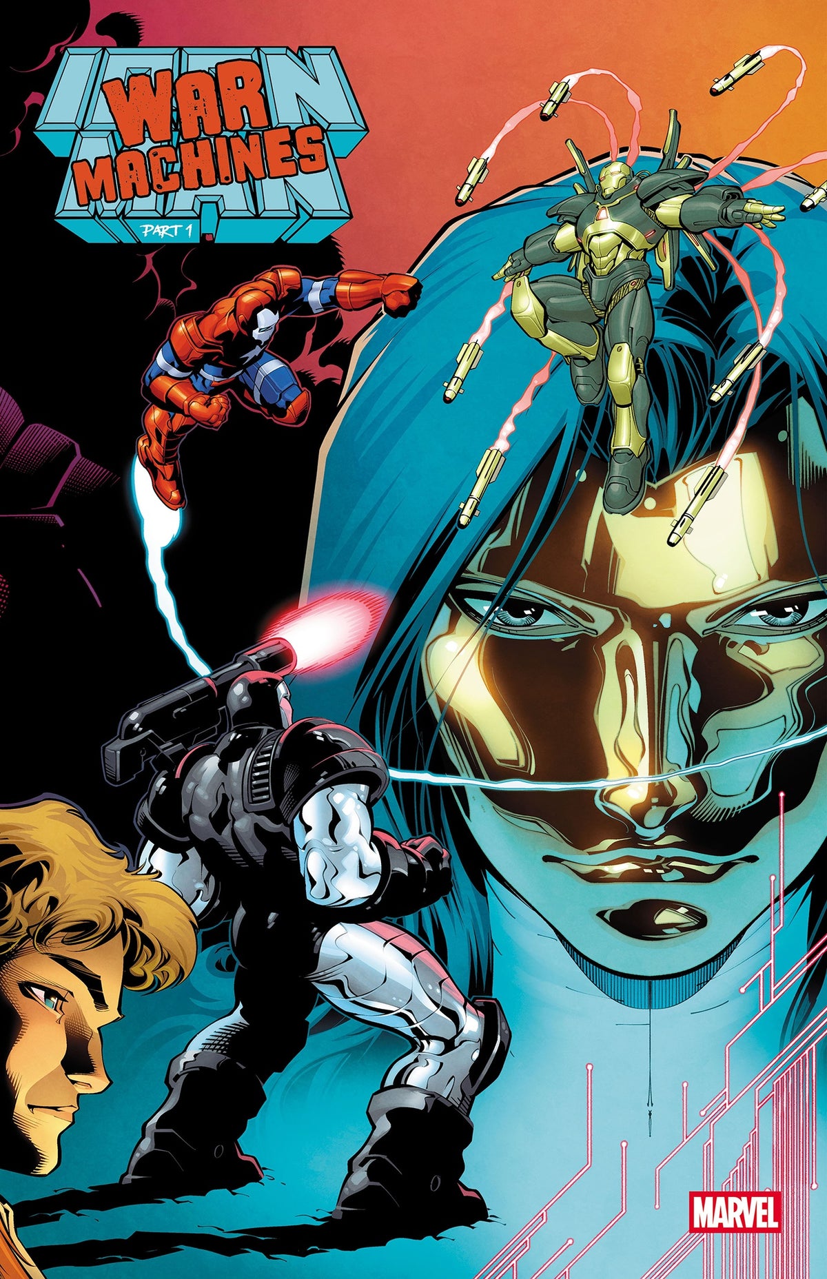 IRON MAN #13 GLEB MELNIKOV CONNECTING VARIANT [WM]