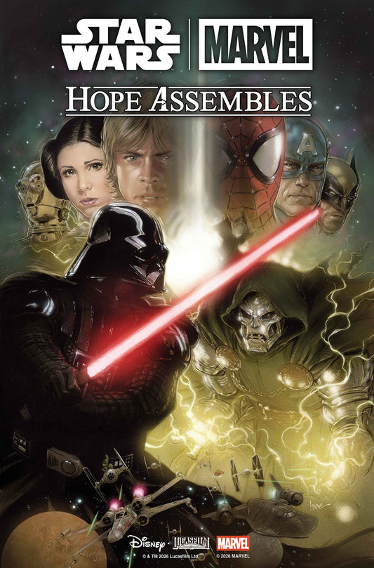 STAR WARS/MARVEL: HOPE ASSEMBLES #1 KAARE ANDREWS BATTLE VARIANT