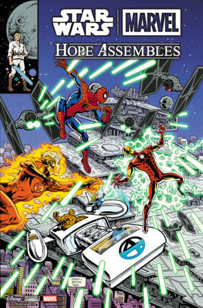 STAR WARS/MARVEL: HOPE ASSEMBLES #1 DAN JURGENS RETRO VARIANT