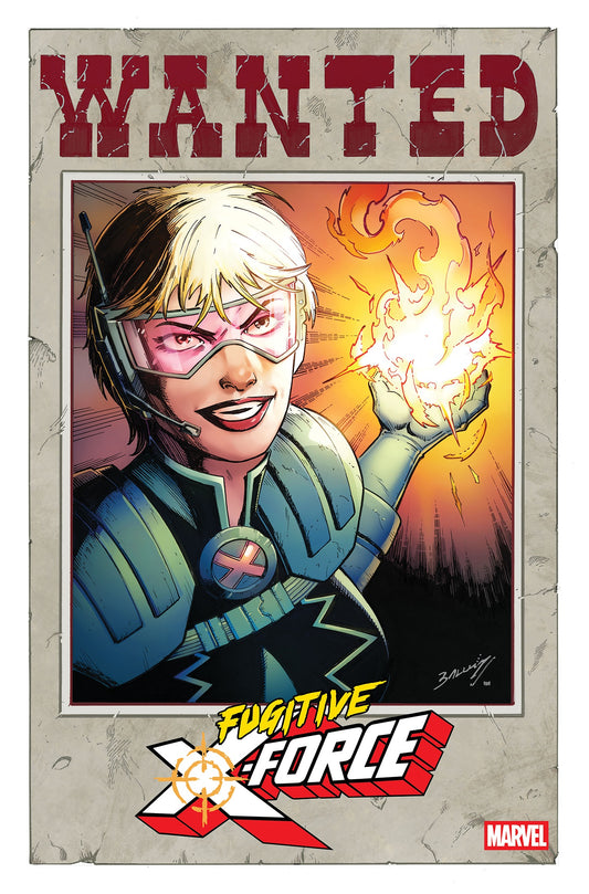 FUGITIVE X-FORCE #1 MARK BAGLEY WANTED VARIANT