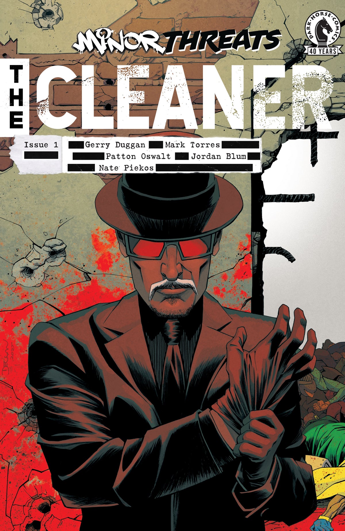 Minor Threats: The Cleaner #1 (COVER D) (Declan Shalvey)