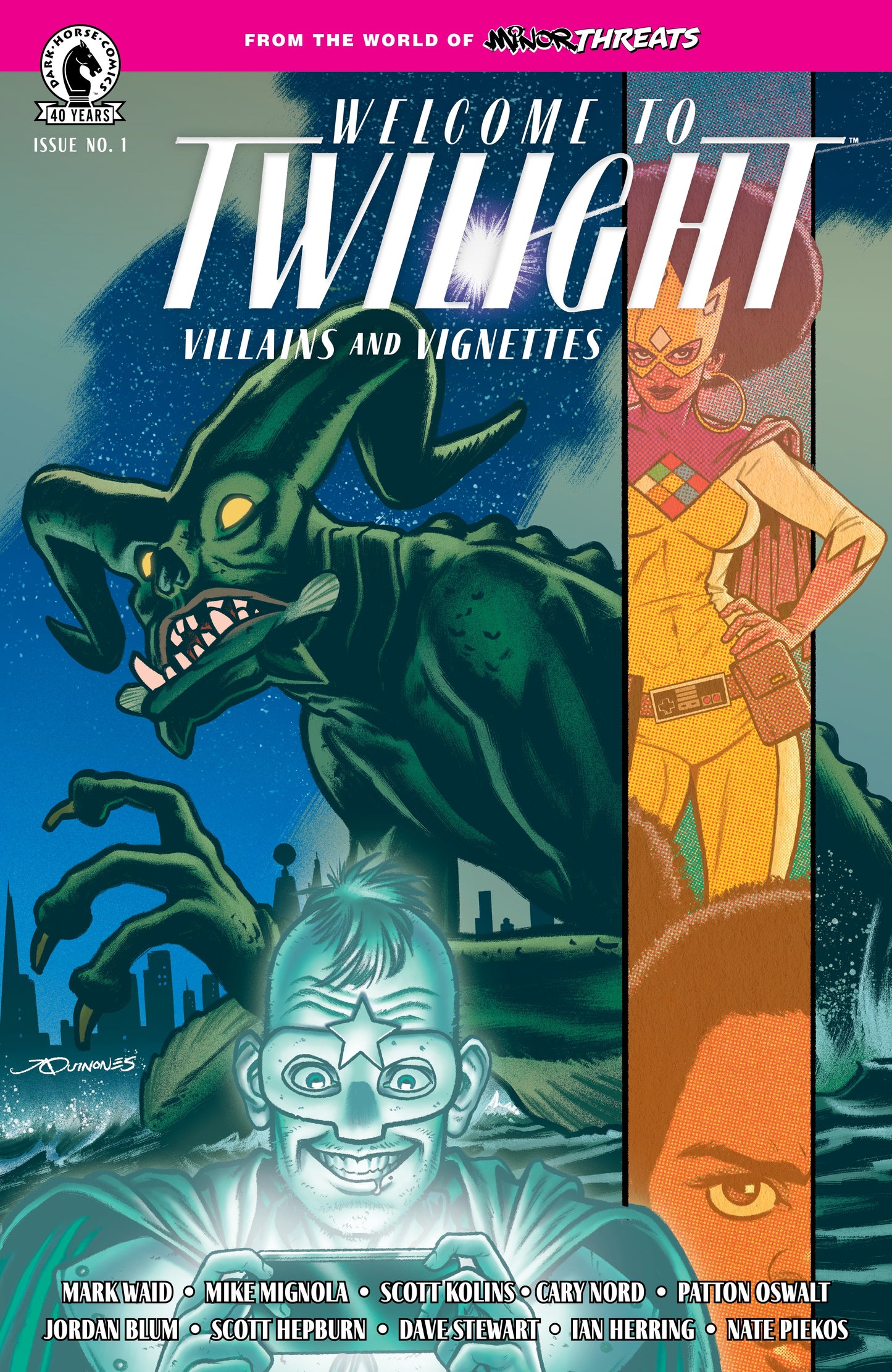 Minor Threats: Welcome to Twilight: Villains and Vignettes #1 (COVER B) (Joe Quinones)