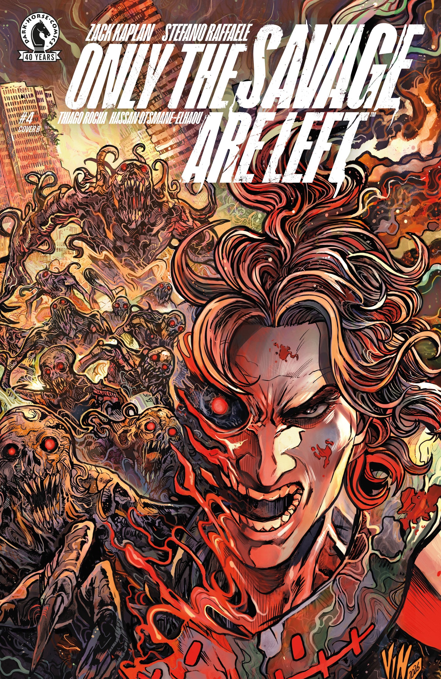 Only the Savage Are Left #4 (COVER B) (Vincenzo Riccardi)