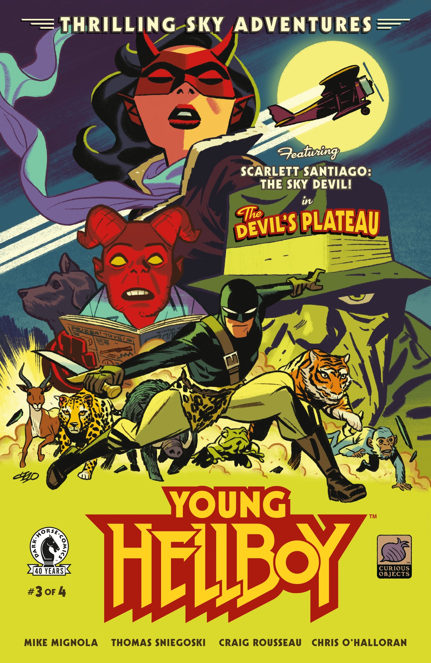 Young Hellboy: Thrilling Sky Adventures #3 (COVER B) (Michael Cho)