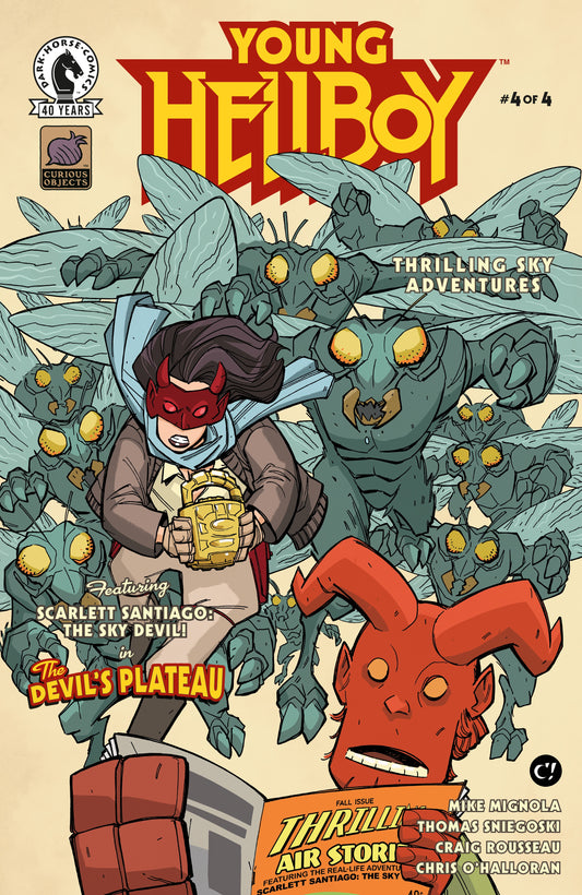 Young Hellboy: Thrilling Sky Adventures #4 (COVER A) (Craig Rousseau)