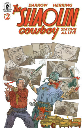 Shaolin Cowboy: Staying A.I.Live #2 (COVER A) (Geof Darrow)