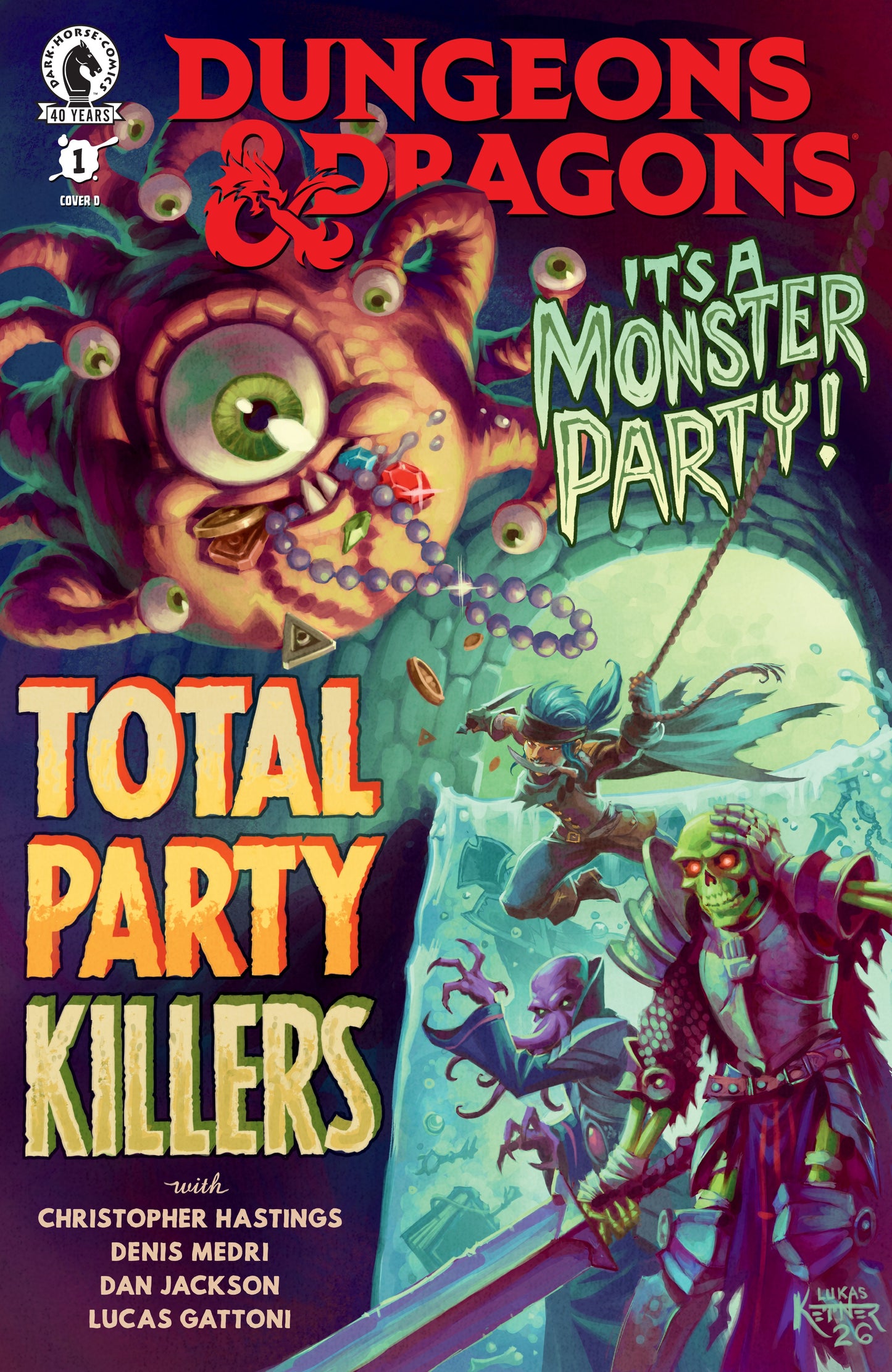 Dungeons & Dragons: Total Party Killers #1 (COVER D) (Lukas Ketner)