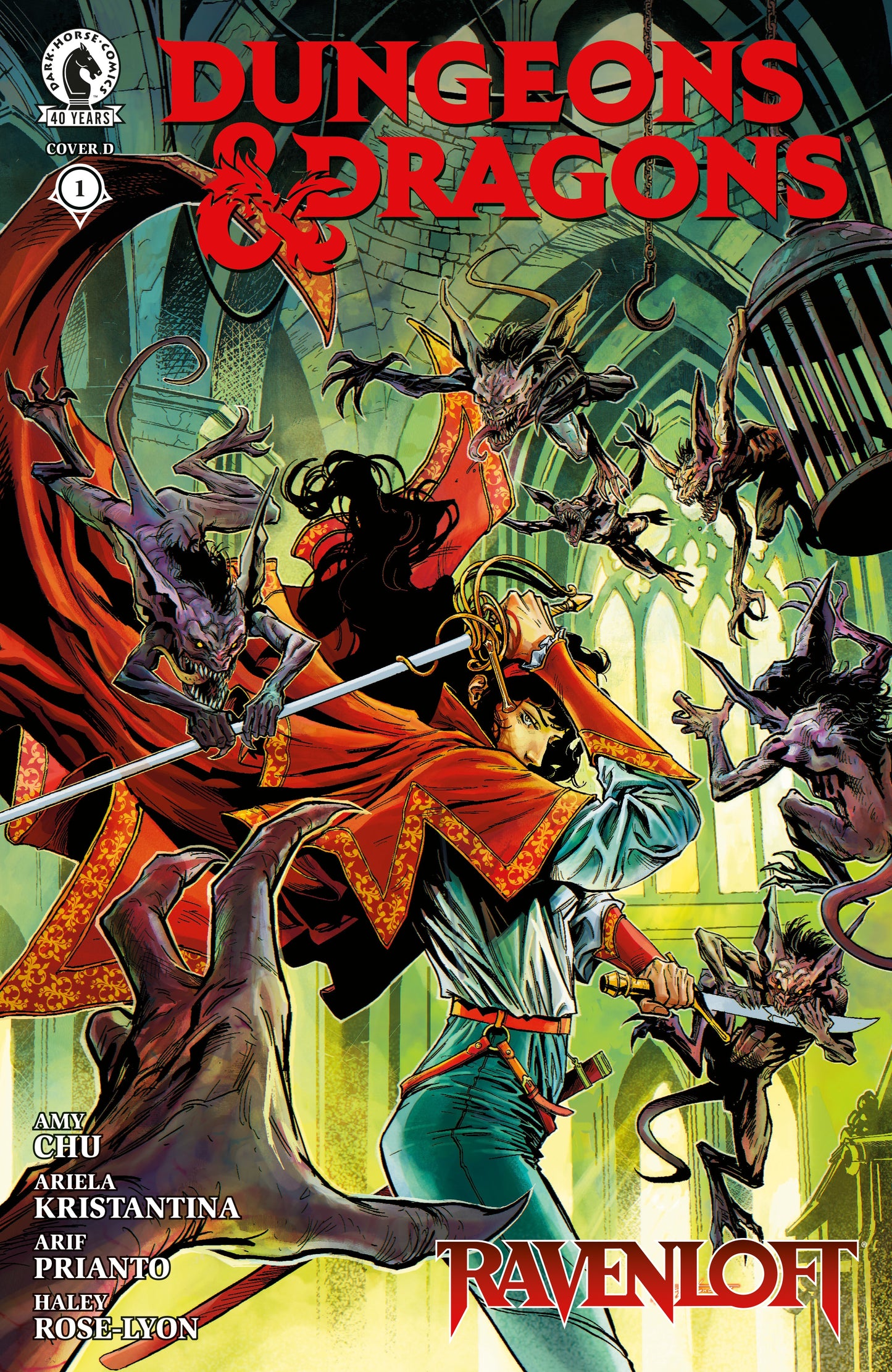 Dungeons & Dragons: Reavenloft #1 (COVER D) (Todor Hristov)