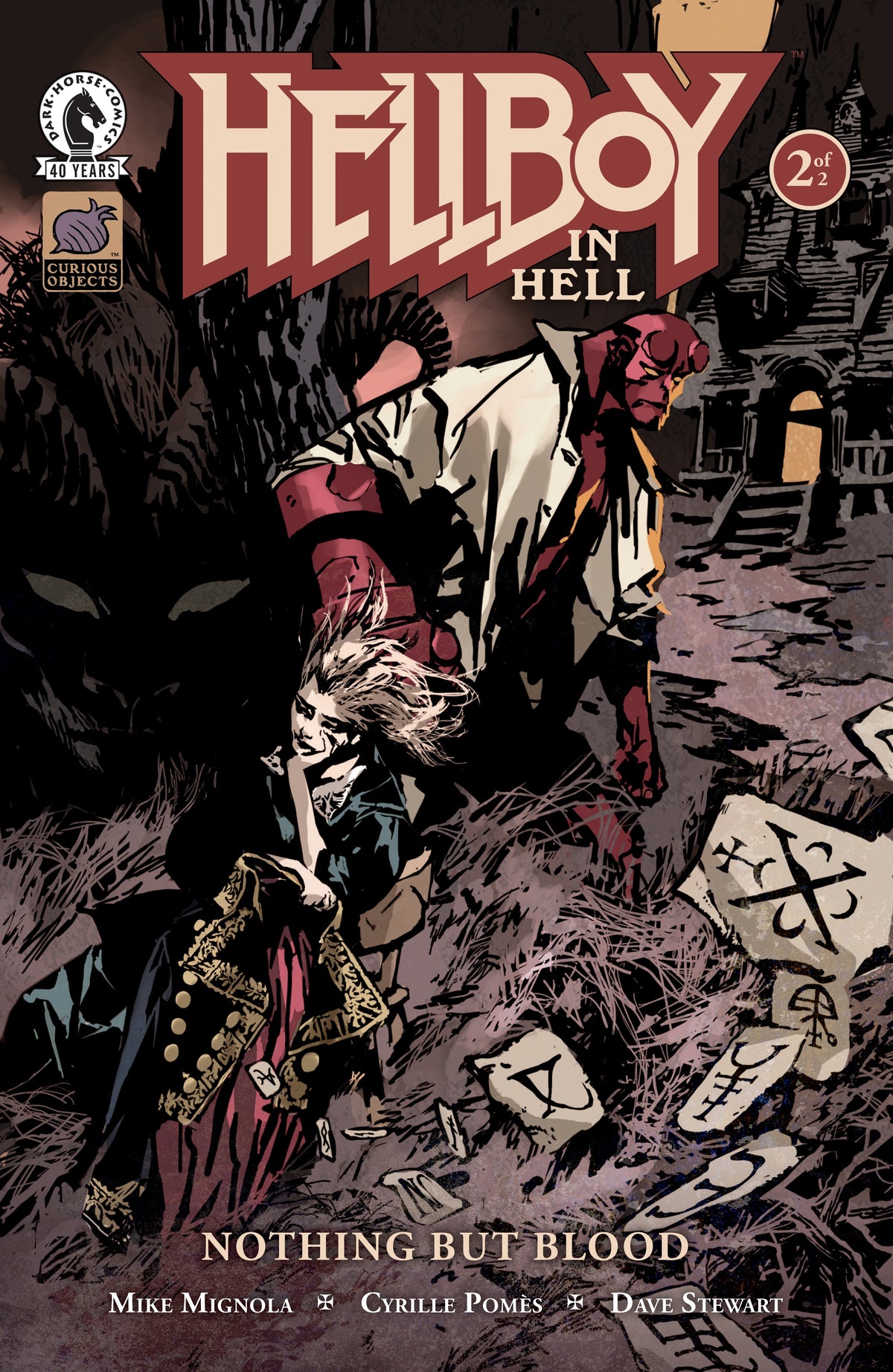 Hellboy in Hell: Nothing But Blood #2 (COVER B) (Marc Riou)