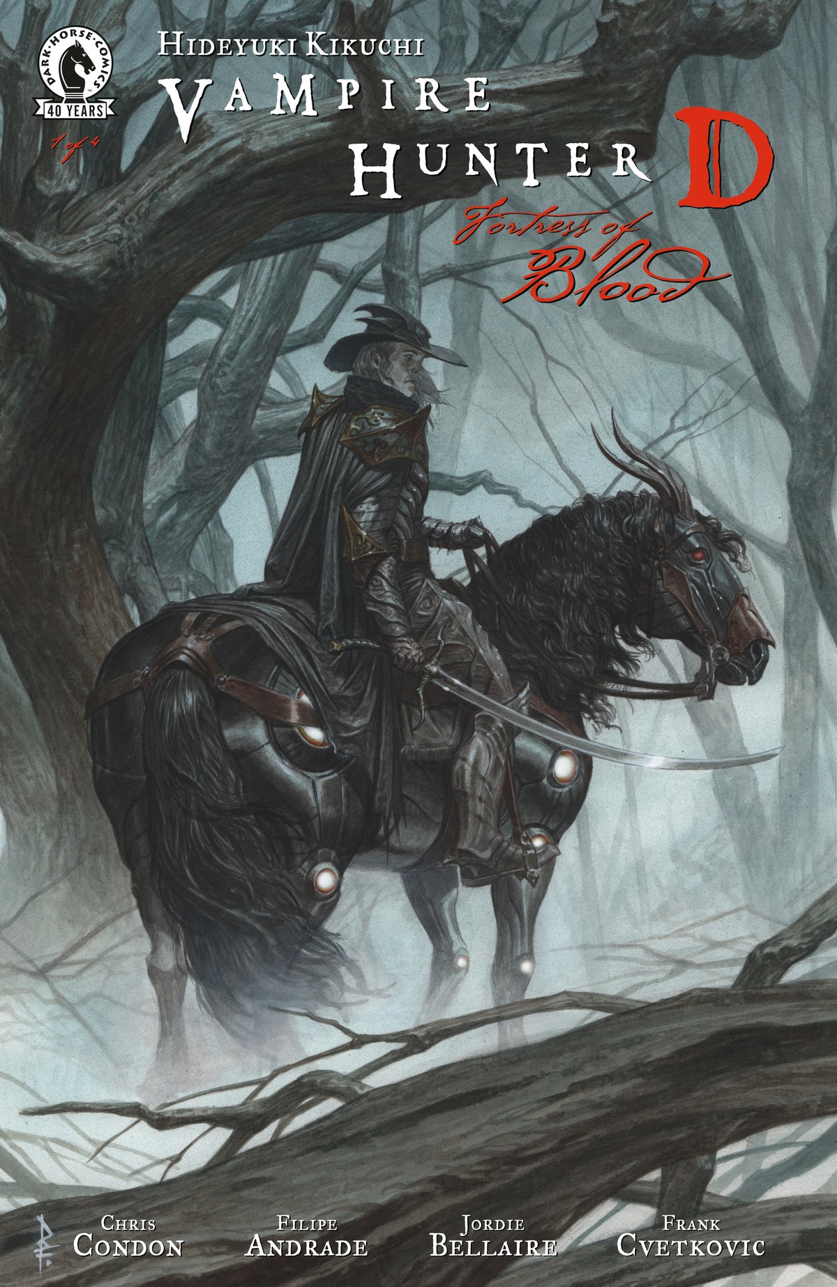 Vampire Hunter D: Fortress of Blood #1 (COVER B) (Riccardo Federici)