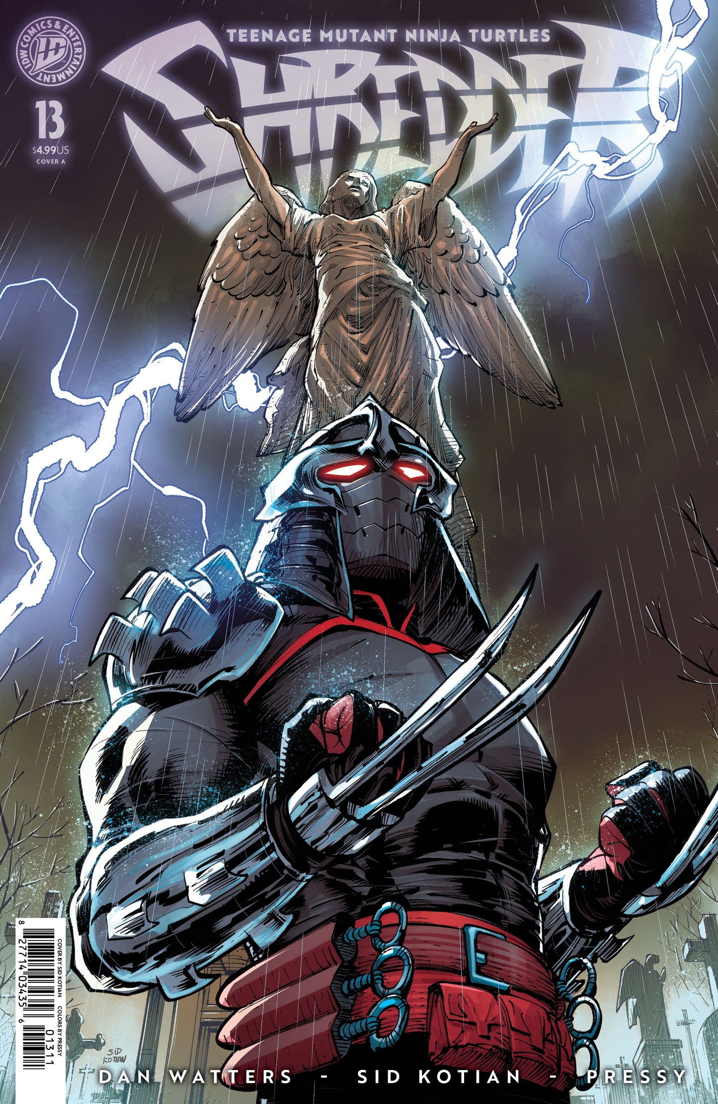 Teenage Mutant Ninja Turtles: Shredder #13 Variant B (Crain)