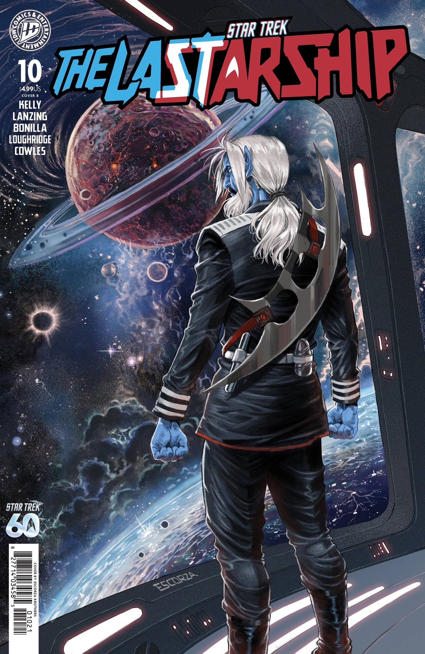 Star Trek: The Last Starship #10 Variant B (Escorza Brothers)