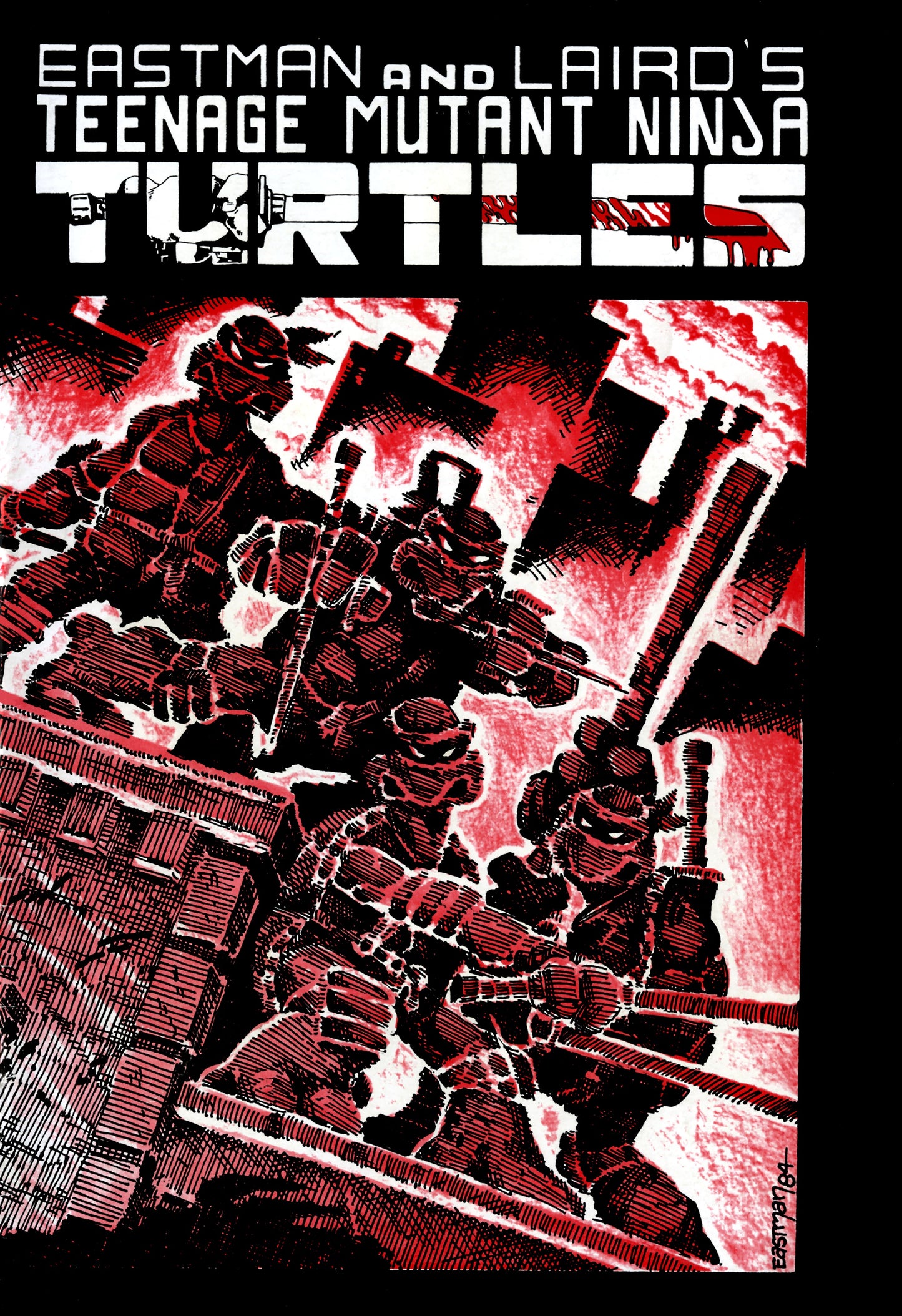 Teenage Mutant Ninja Turtles: Mirage Facsimile #1 Variant B Foil (Eastman & Laird)