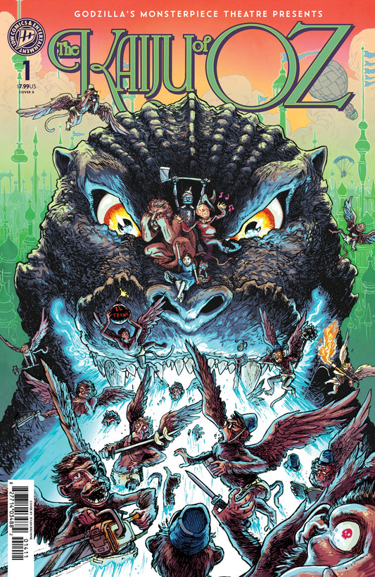 Godzilla: Monsterpiece Theatre Godzilla’s Monsterpiece Theatre Presents: The Kaiju of Oz Variant B (Browne)