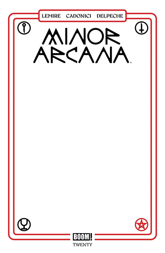 Minor Arcana #20 Blank Sketch Variant