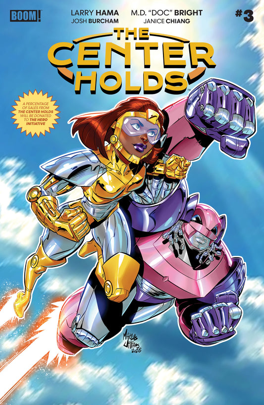 The Center Holds #3 Marcus Williams Variant Cover