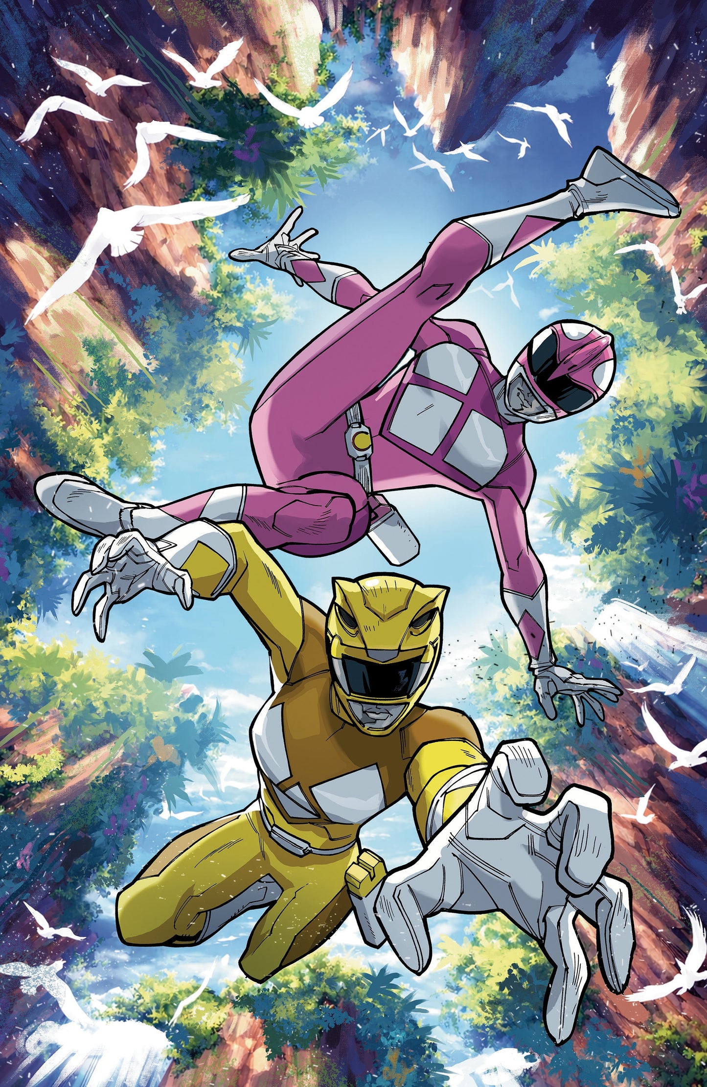 Mighty Morphin Power Rangers (2026) #3 Enid Balám Foil Variant