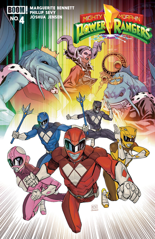 Mighty Morphin Power Rangers (2026) #4 Phillip Sevy Variant