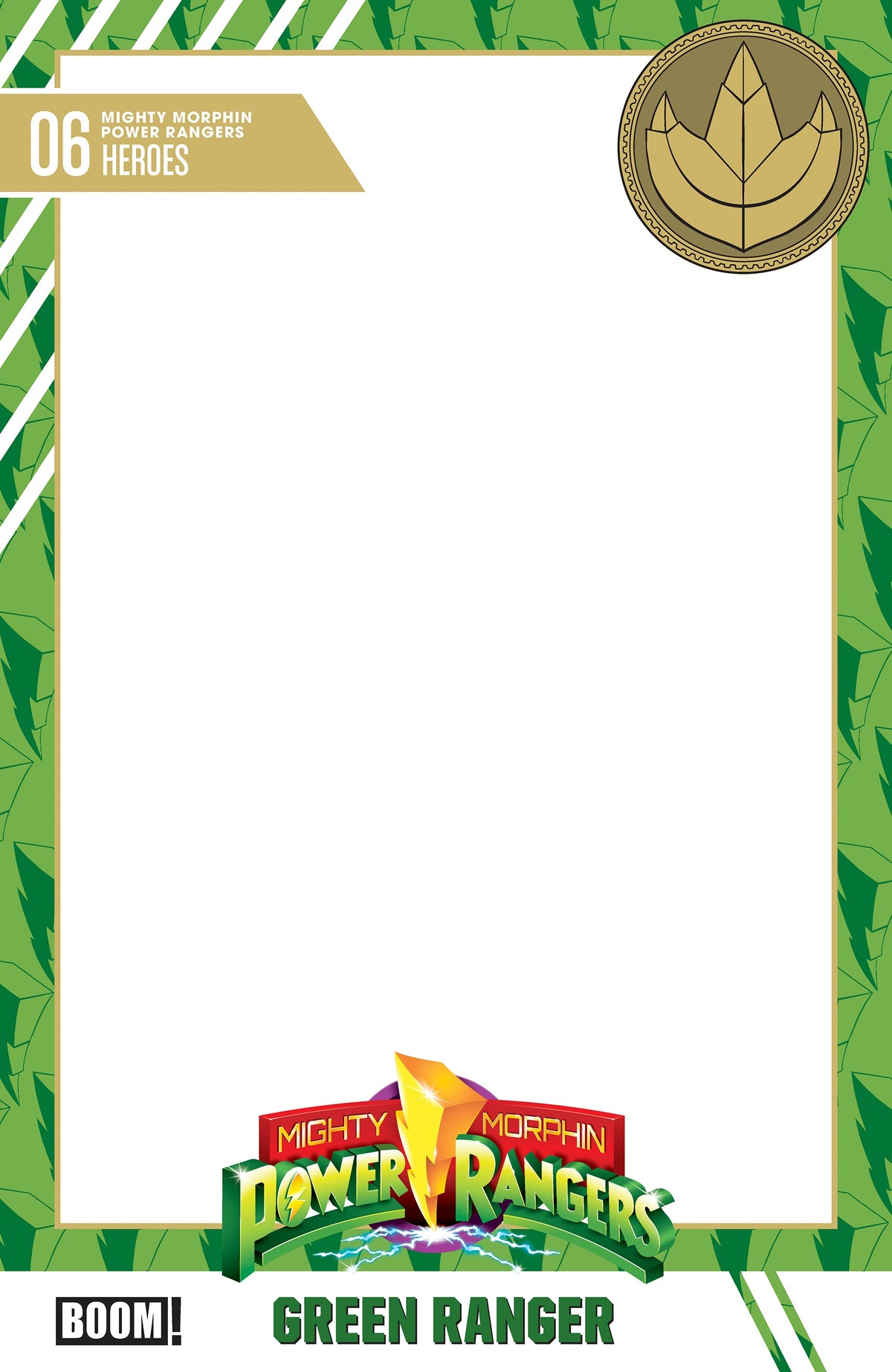 Mighty Morphin Power Rangers (2026) #6 Blank Sketch Variant