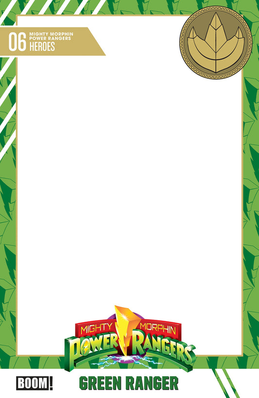 Mighty Morphin Power Rangers (2026) #6 Blank Sketch Variant