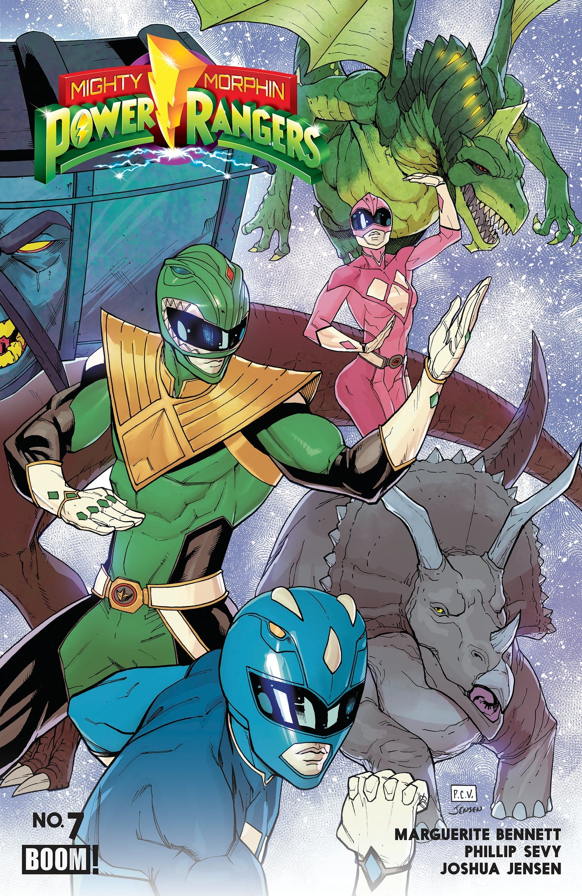 Mighty Morphin Power Rangers (2026) #7 Phillip Sevy Variant