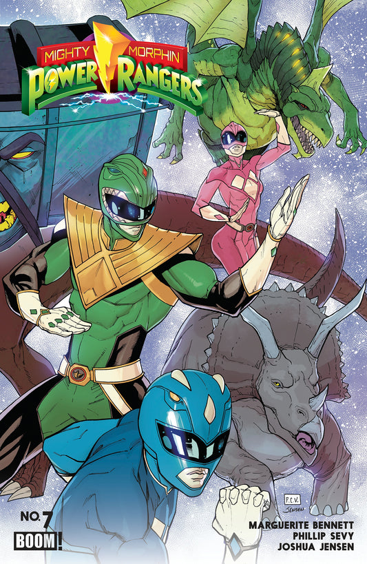 Mighty Morphin Power Rangers (2026) #7 Phillip Sevy Variant