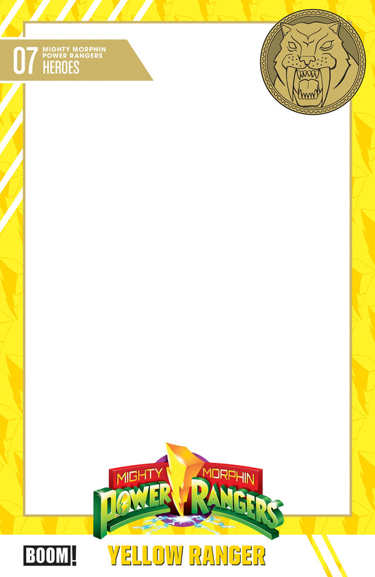 Mighty Morphin Power Rangers (2026) #7 Blank Sketch Variant