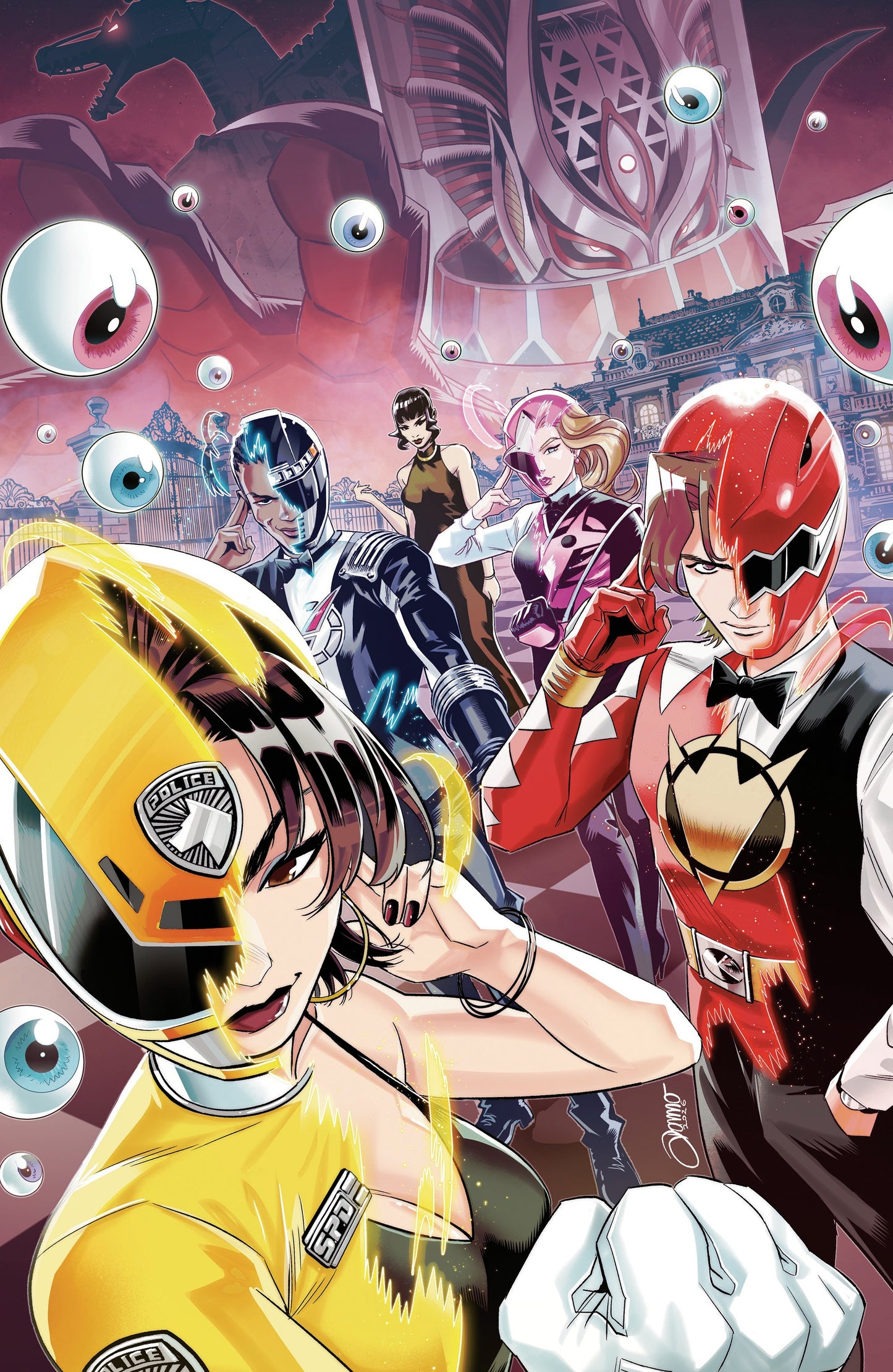 Power Rangers Unlimited #3 Alessio Zonno Foil Variant