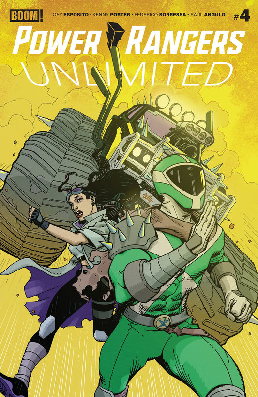 Power Rangers Unlimited #4 Cully Hamner Variant