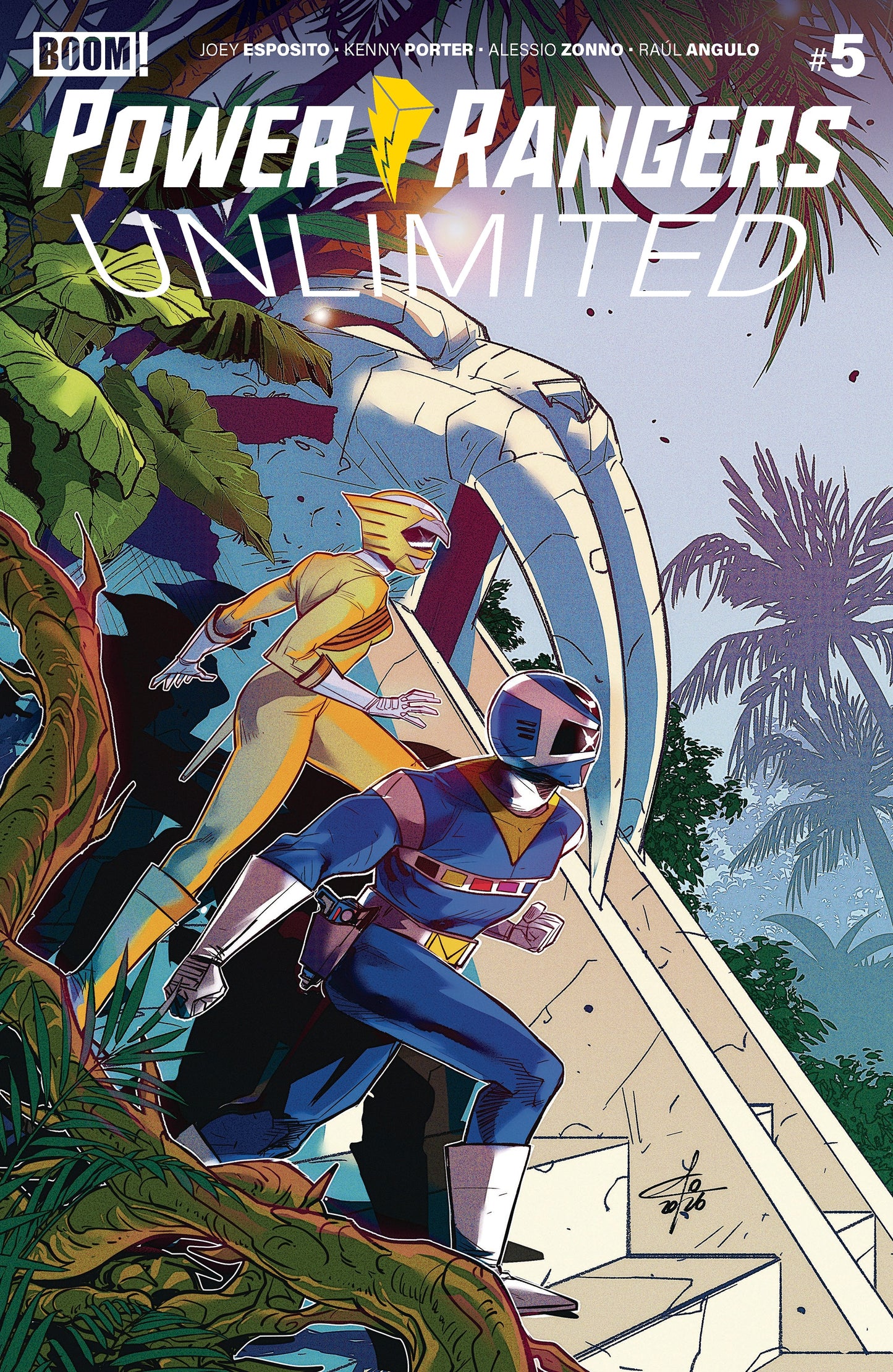 Power Rangers Unlimited #5 Eleonora Carlini Variant
