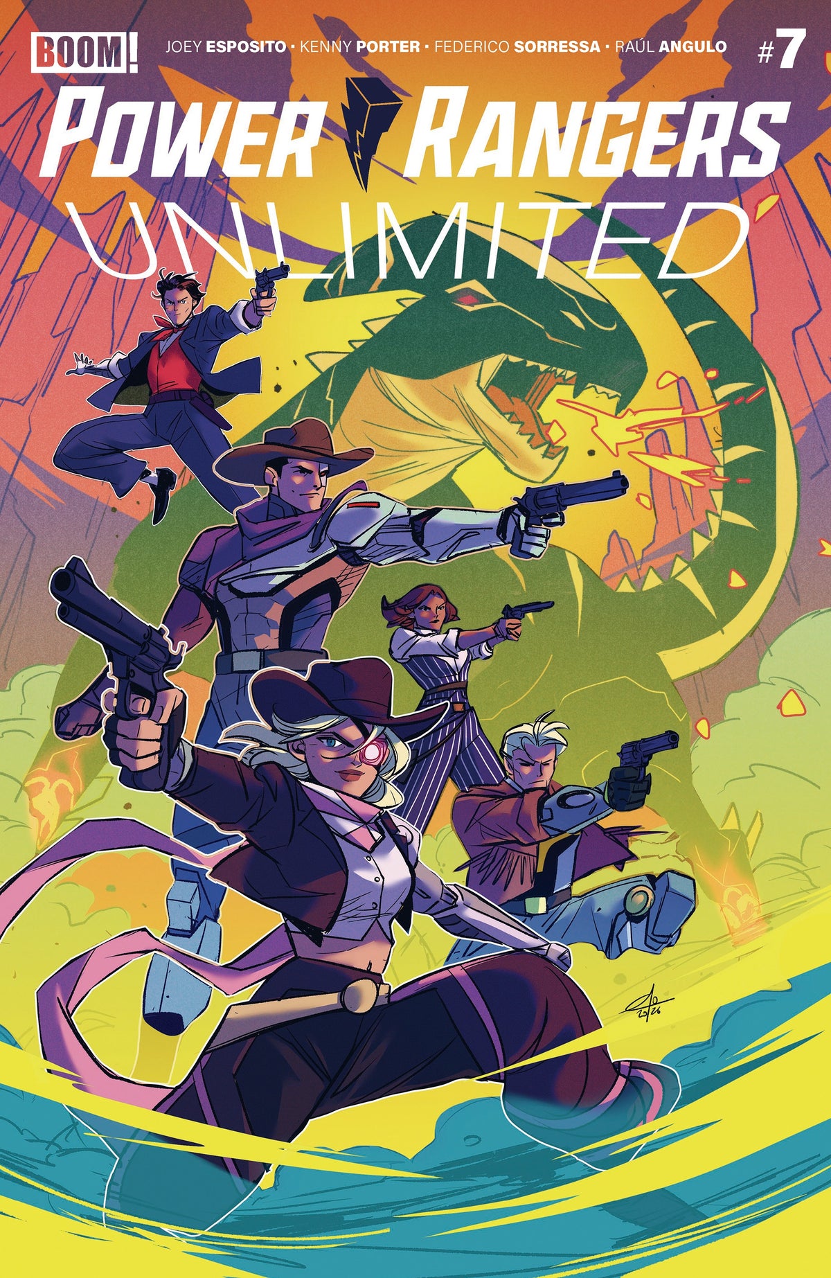 Power Rangers Unlimited #7 Eleonora Carlini Variant