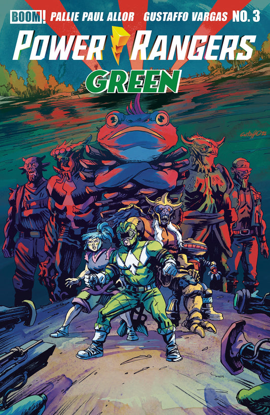 Power Rangers Green #3 Gustaffo Vargas Variant