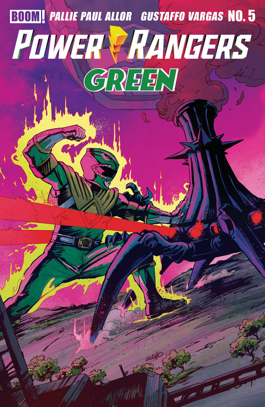 Power Rangers Green #5 Gustaffo Vargas Variant