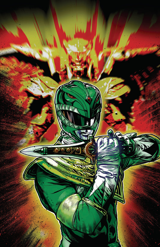 Power Rangers Green #5 Tony Harris Foil Variant Cover