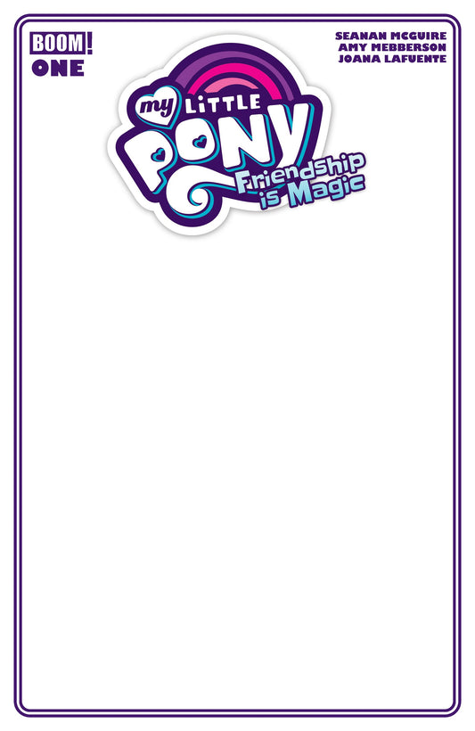 My Little Pony: Friendship is Magic (2026) #1 Blank Sketch Variant
