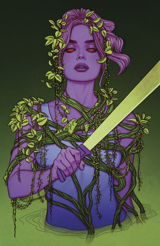 Swamp Thing is Killing the Children #1 Jenny Frison Glow In The Dark Variant