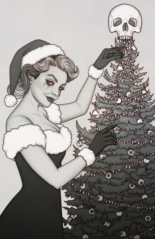 Christmas Darkness #1 Jenny Frison Glow in the Dark Variant