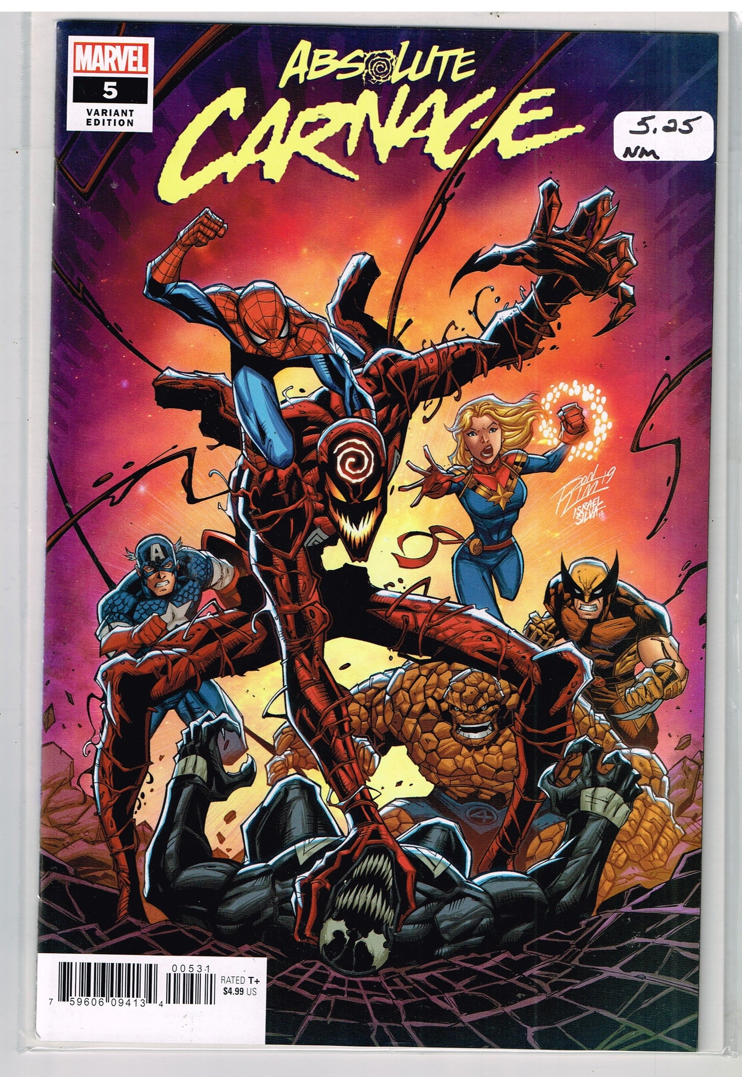Absolute Carnage #5 Ron Lim Variant