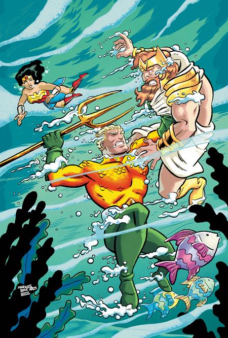EMPEROR AQUAMAN #15 COVER F ANTHONY MARQUES CARD STOCK VARIANT