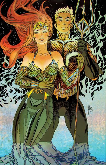 EMPEROR AQUAMAN #15 COVER G GUILLEM MARCH CARD STOCK VARIANT